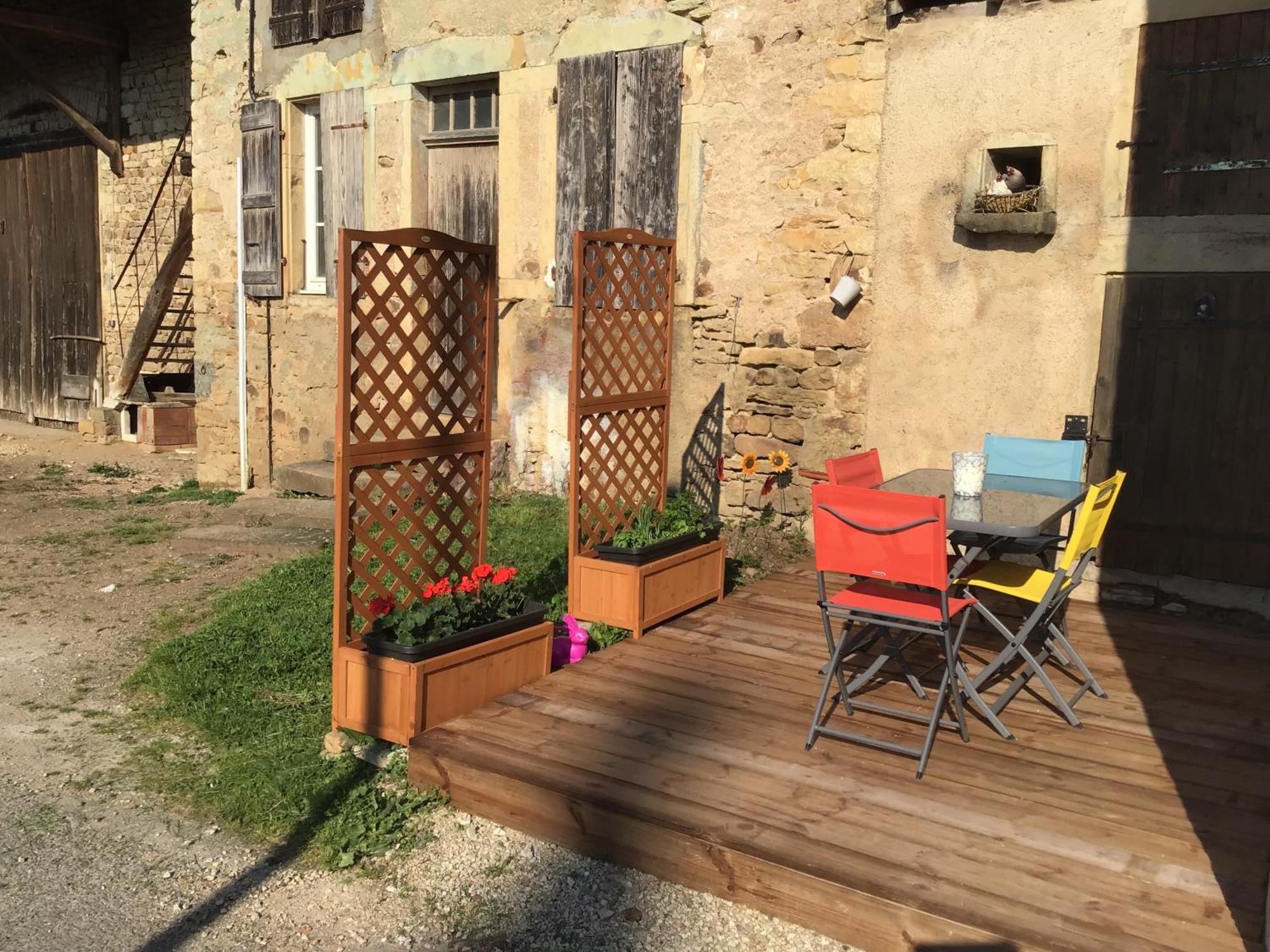 Le Petit Pressoir - Charmant Studio Collonges-en Charollais Eksteriør bilde